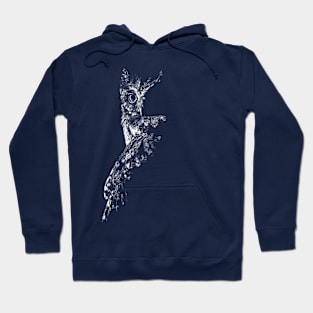 Owl   |   Hand Drawn Illustration Hoodie